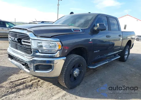 2021 Ram 2500 Big Horn 4X4 6'4 Box from USA, damaged, VIN 3C6UR5DL8MG653404